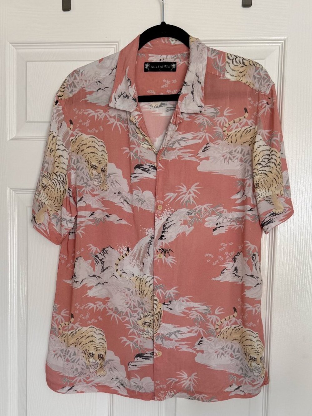 Mens All Saints Button Up
